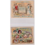 Trade cards, Huntley & Palmer Shakespearian Series (set 8 cards). (a few marks gen gd)