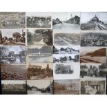 Postcards, a mixed collection of approx 120 cards with UK topographical, mainly Rutland,