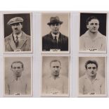 Cigarette cards, Phillips, Footballers (all Pinnace back), 'L' size, 13 different cards, all