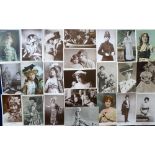 Postcards, Theatre, Actors, Actresses, Play Scenes, Partners etc, inc Bernhard, Langtry, Hetty King,