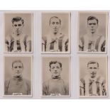 Cigarette cards, Phillips, Footballers (all Pinnace back), 'L' size, 13 different cards, all Lincoln
