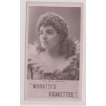 Cigarette card, Muratti, Actresses, Collotype, 'P' size, type card, Miss Maud Holland (vg) (1)