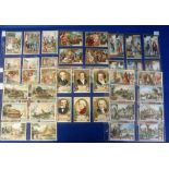 Trade cards, Liebig, a collection of 8 sets, Alphabet Male Operatic Characters S369, Boats 11