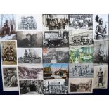 Postcards, Foreign, mainly Europe, RPs, ethnic African, traders, views, booklet (2) etc (approx