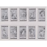 Cigarette cards, Cope's, Lawn Tennis Strokes (set, 25 cards) (gd/vg)