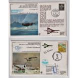 Signed Commemorative Covers, Aviation / RAF, two albums containing a collection of 140+ covers,