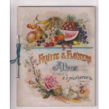 Printed album, USA, E.T. Pilkington, Fruits & Flowers (sl creasing, gd) (1)