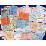 Football tickets, a collection of approx. 350 football match tickets mostly 1970's onwards but a few