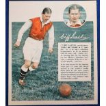 Trade card, Grape Nuts Co Ltd, Sportsmen, type card, Football, Cliff Bastin Arsenal, 'XL' size (