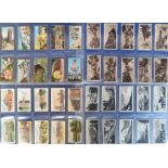 Cigarette cards, 4 sets, Edwards, Ringer & Bigg, Alpine Views (New York Mixture backs) (25 cards),