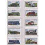 Trade cards, Railways, King's Laundries Ltd, Famous Railway Engines, (23/25 missing nos 5 & 9),