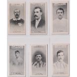Cigarette cards, Clarke's, Football Series, 6 cards nos 8, 14, 20, 21, 26 & 50 (gd) (6)