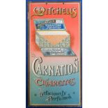 Tobacco advertising, Mitchell's, a shop display advert for Mitchell's Carnation Cigarettes