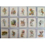Cigarette cards, Carreras, a large modern album containing approx. 40 sets including Celebrities