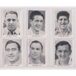 Trade cards, News Chronicle, Cricketers, England v S Africa 1955 (set, 12 cards) (gd)