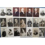 Postcards, Authors, Composers & other personalities, incl. Mistral, Longfellow, Ruskin, Tucks, Peary