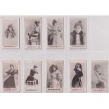 Cigarette cards, Hudden's, Beauties, HUMPS (Orange backs), 9 cards, ref H222, pictures nos 2, 4,