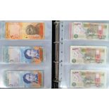 World Bank Notes, 2 modern albums of approx. 480 uncirculated bank notes to include Venezuela,