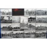 Postcards, an interesting selection of 17 cards of 'The Strafed Zeppelin' 17th June 1917, shot