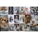 Postcards, European Royalty pre-1940, a mixed selection of 42 cards, Germany, Norway, Spain,