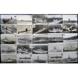 Postcards, Paul Brinklow, Gale & Polden Collection, a good RP selection of approx 195 naval shipping