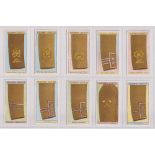 Cigarette cards, Churchman's, Army Badges of Rank, (set, 25 cards) (3 fair, rest gen gd)
