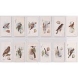 Cigarette cards, two part sets, Cope's, Song Birds (13/25) & Edwards Ringer & Bigg, Birds & Eggs (