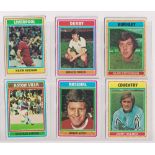 Trade cards, Topps, Footballers (blue back) 'X' size (set, 330 cards) (all checklists (3)