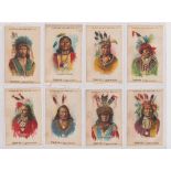 Tobacco silks, USA, ATC, Indian Portraits, 'M' size (set, 50 silks), all with matching 'Tokio