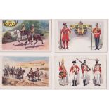 Postcards, Military, set of 6 cards of the Hampshire Regiment (37th Foot) published by G Faulkner