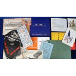 Transportation Ephemera, an interesting collection of items to include 1958 Cravens Limited (train