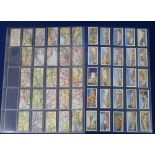 Cigarette cards, Mitchell's, A Road Map of Scotland (small numeral)(set, 50 cards) plus additional
