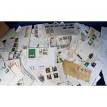 Stamps, Large collection of GB First Day Covers housed in 2 x large cardboard boxes 100s