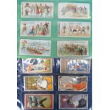 Trade cards, Stollwerck, a collection of 38 sets & two part sets in modern album, mostly early