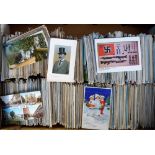 Postcards, a vast accumulation of approx. 3000 cards, various ages including UK and Foreign