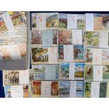 Trade cards, Liebig, a collection of 50 sets (34 in original wrappers), ranging from S1659 to S1863,