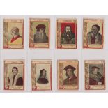 Cigarette cards, South America, Roldan (Peru), Painters, 'M' size (23/25) (gen gd)