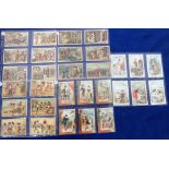 Trade cards, Liebig, 5 sets, Puzzles (Hidden Objects) X ref S310, Italian Masks III ref x311, La