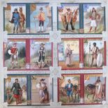 Trade cards, Liebig, a vintage Liebig album containing 41 sets & 46 part sets, over 500 cards in