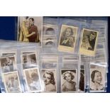 Postcards, Cinema, a good collection of approx. 210 cards of cinema stars, mostly from 1920'2/50's