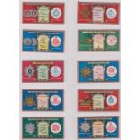 Cigarette cards, Mitchell's, Regimental Crests & Collar Badges (set, 25 cards) (mostly vg)