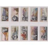 Cigarette cards, Smith's, Famous Explorers (21/50) nos 1, 2, 3, 4, 5, 6, 7, 11, 15, 16, 35, 36,