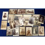 Cabinet Cards, 22 cabinet cards featuring Salvation Army, Gordon Pasha (Gordon of Khartoum),