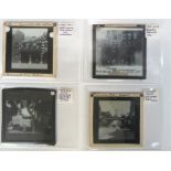 Glass Slides and Negatives, 1911 Coronation Portsmouth Fire Station and Coronation Arch, 1915