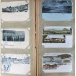 Postcards, a fine early original and comprehensive collection of approx. 350 cards in vintage