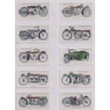 Cigarette & trade cards, 5 sets, Lambert & Butler Motor Cycles (50 cards), World's Locomotives (