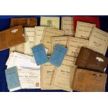 Bisley Rifle Association Ephemera belonging to Captain Samual J Everett (pilot) to comprise 4