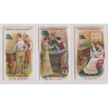 Cigarette cards, Salmon & Gluckstein, Billiard Terms (Large numerals), three cards, no 4 A Pair of