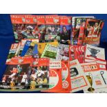 Football programmes, Manchester Utd, 110+, 85 programmes from 1968-1976, mostly homes but a few