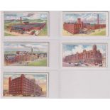 Cigarette cards, C.W.S. Co-operative Buildings & Works, 5 cards, Printing Works Longsight